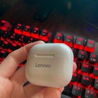 Слушалки безжични Lenovo LP40 НОВИ!, снимка 6 - Безжични слушалки - 44389434