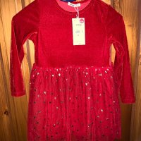 Червена рокля, снимка 1 - Детски рокли и поли - 39039656