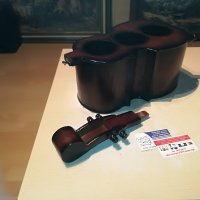 цигулка-дървена за колекция за вино-60х22х16см, снимка 16 - Колекции - 30062949