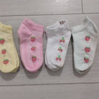 комплект 4 чифта къси чорапки 27 номер, снимка 1 - Чорапи - 44568089