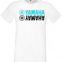 Разпродажба! Мъжка тениска YAMAHA Кола Автомобил Лого Logo Подарък, снимка 1 - Тениски - 36879418