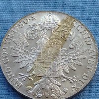 Сребърна монета Австрия талер 1780г. Мария Терезия от Хабсбург 40382 , снимка 6 - Нумизматика и бонистика - 42755861