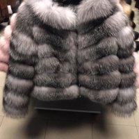 Дамско луксозно палто лисица код 3225, снимка 1 - Палта, манта - 31800860