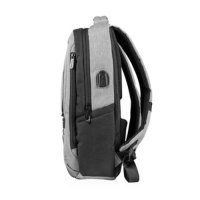 Раница за лаптоп 15.6" Modecom Smart 15 Сиво-черна Градски стил Notebook Backpack, снимка 3 - Лаптоп аксесоари - 31613450