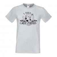 Мъжка тениска I Love My Great Pyrenees Dog,Куче, животно,подарък,изненада, снимка 4 - Тениски - 36934273