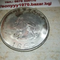монета 1865-долар 2802211733, снимка 5 - Колекции - 31987482