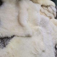 Естествени овчи кожи Бели 100% КАЧЕСТВО, снимка 4 - Декорация за дома - 38646554