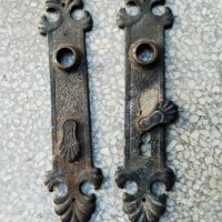 стари метални шилдове за врата, снимка 2 - Антикварни и старинни предмети - 30072766