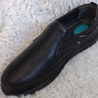 Обувки, гигант, черни, естествена кожа, код 396/ББ1/70, снимка 4 - Ежедневни обувки - 36922906