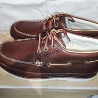 Чудесни мъжки половинки от естествена кожа Timberland №40, снимка 4 - Ежедневни обувки - 39178071