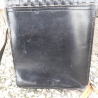 Кожена чанта през рамо естествена кожа , снимка 10 - Чанти - 31443307