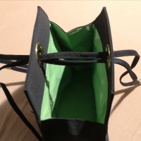  Нова дамска раничка Dior Tendre Poison черно зелено, снимка 6 - Раници - 31459424