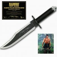 ловен нож тактически RAMBO II първа кръв комплект оцеляване+компас ловен нож тактически RAMBO II пър, снимка 7 - Ножове - 37646561