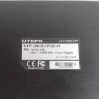 UTEPO UTP3-SW08-TP120-A1 10-портов PoE switch, снимка 5 - Суичове - 38925695