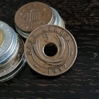 Монета - Източна Африка - 5 цента | 1935г., снимка 5 - Нумизматика и бонистика - 30984634
