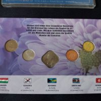 Цветя - Комплектен сет от 5 монети, снимка 2 - Нумизматика и бонистика - 42492971