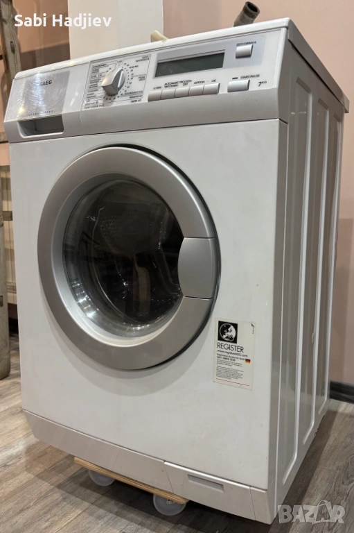 AEG пералня 7kg със сушилня, използвано, снимка 1
