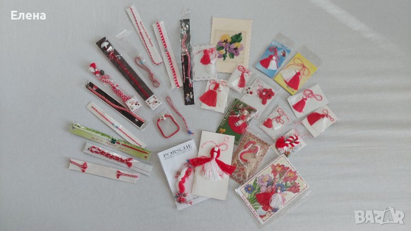 Продавам мартеници и мини-гоблен, снимка 1