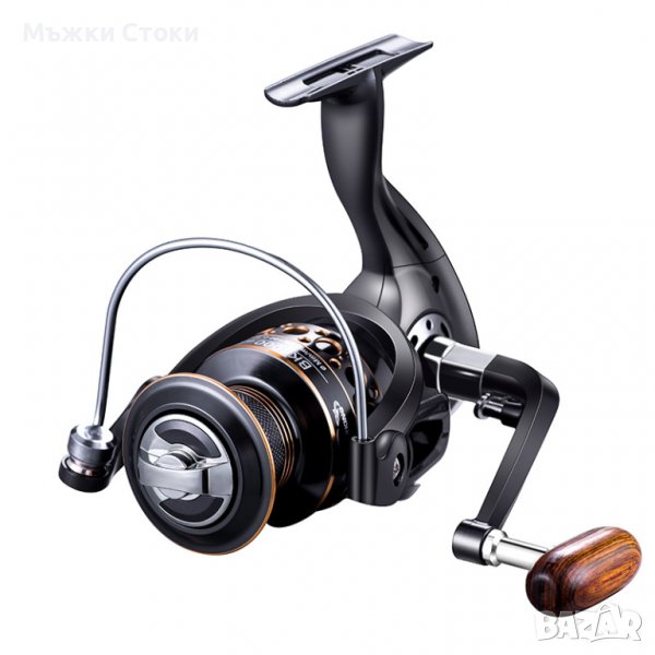 Рибарска Макара Дъно с метална шпула и 13 лагера Модел 13, снимка 1