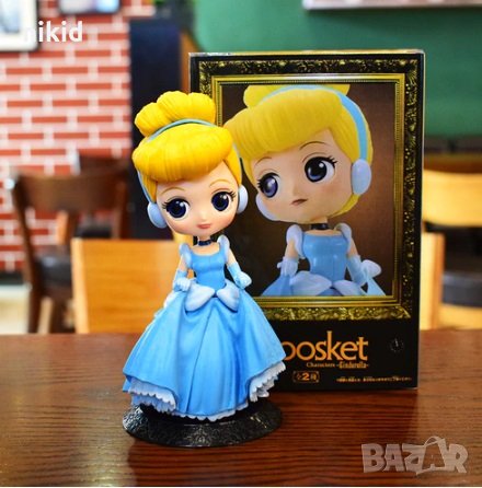Cinderella Пепеляшка голяма пластмасова фигурка PVC за игра и торта топер украса играчка , снимка 1