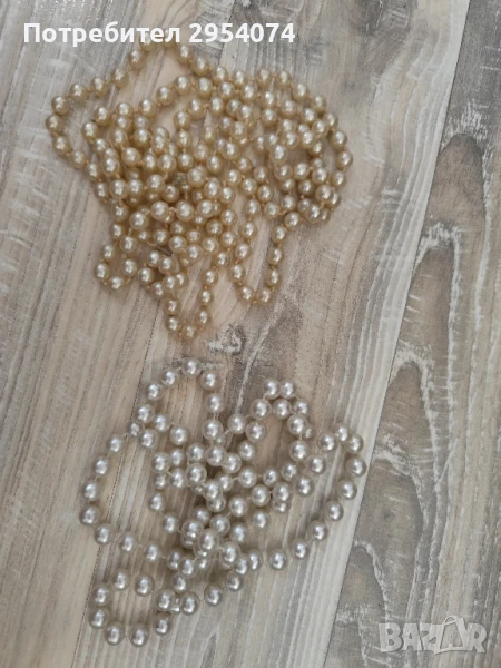 перлени гердани по 25лв, снимка 1