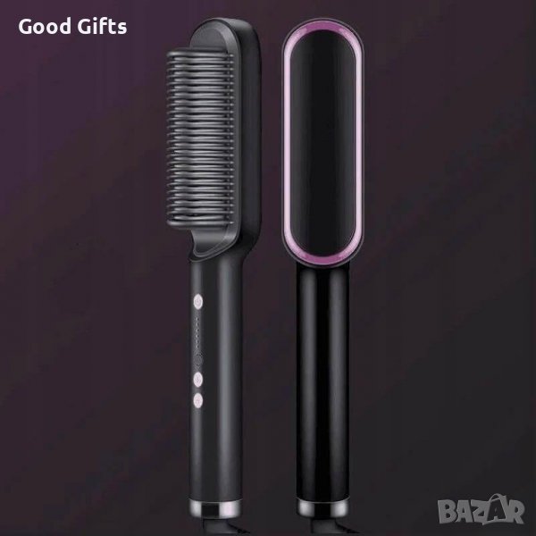 Четка за изправяне на коса с йонизация SUPERHAIR, снимка 1