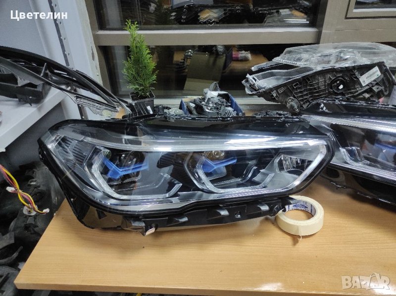 Десен фар фарове BMW X5 G05 G06 laser far farove БМВ х5 г05 г06 лазер F00HTB707215 9481790-09, снимка 1