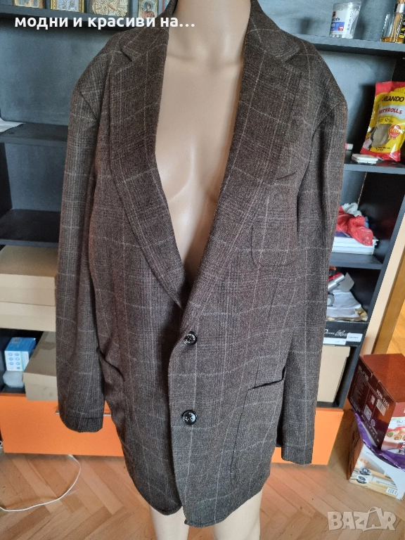 Мъжко сако Ermenegildo Zegna, размер 54(L, XL), 100% вълна, снимка 1