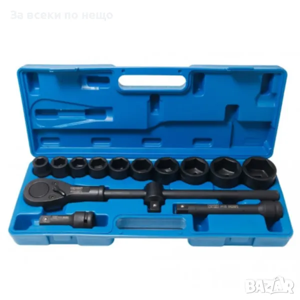 Усилено гедоре с ударни вложки 14 части 34″ ForceKraft, снимка 1