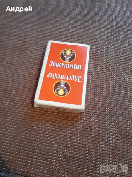 Стари карти за игра Jagermeifter, снимка 1