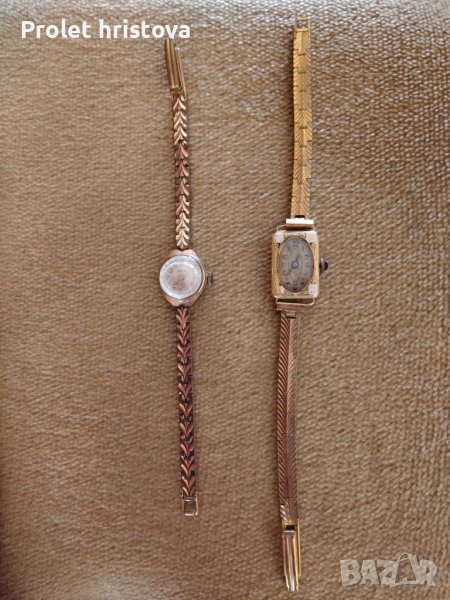 Два дамски часовника, много стари, снимка 1