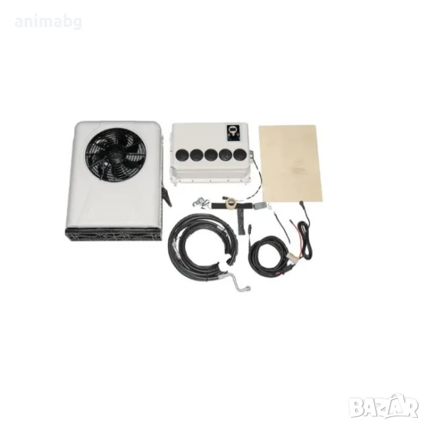 ANIMABG Електрически климатик за каравана, камион, 12V, 24V, Капацитет на охлаждане 1000-3000 W, снимка 1