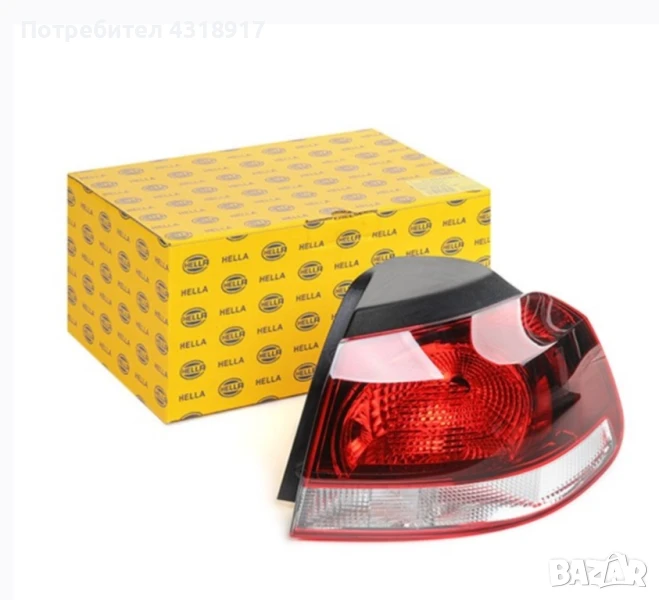 Нов заден десен стоп за Golf 6 HELLA, снимка 1
