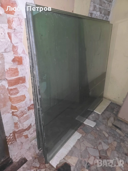 Стъклен парапет - триплекс 10мм - 6 броя, снимка 1