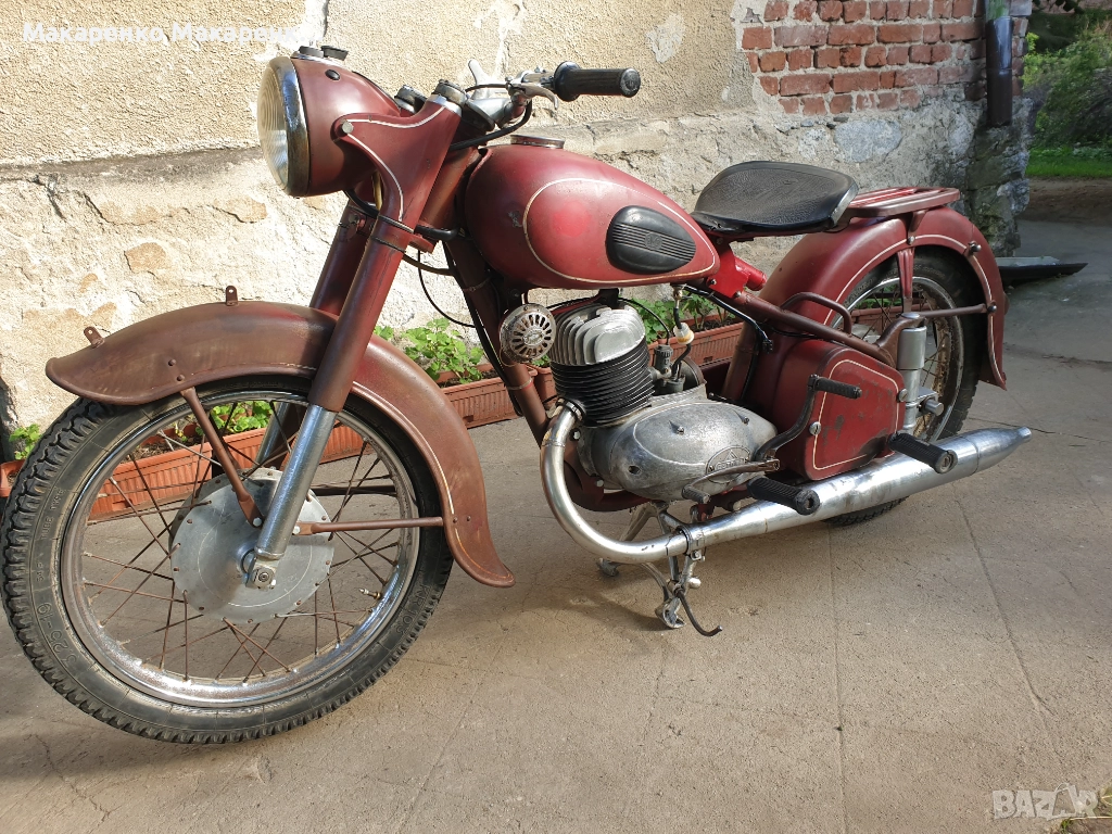 Балкан М1 250 БЕЗ ДОКУМЕНТИ Balkan m1 1958, снимка 1