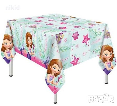 Принцеса София Първа Sofia The First найлонова покривка за парти рожден ден, снимка 1