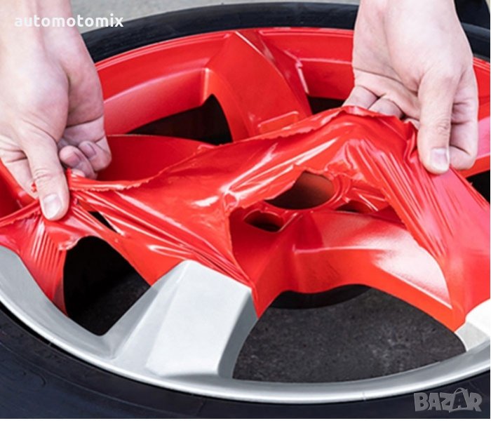 СПРЕЙ ГУМИРАНА БОЯ ЧЕРВЕНА GETSUN 450МЛ.- 50314, снимка 1