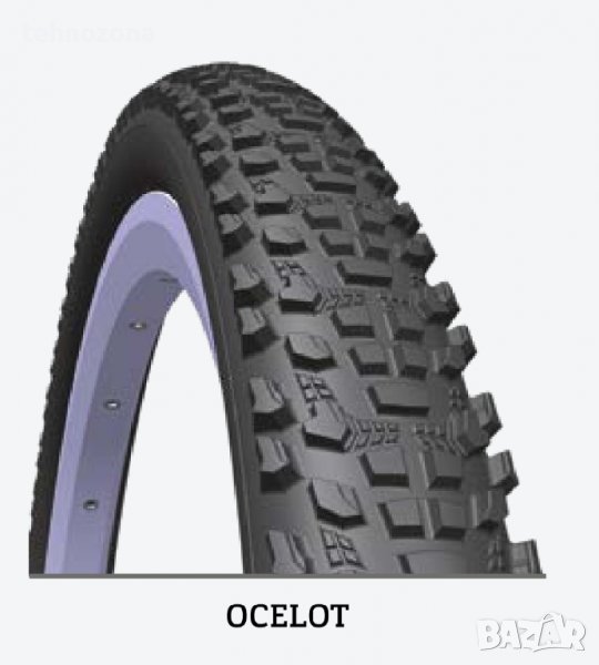 ВЕЛО ГУМА ВЪНШНА 27.5x2.35 (60-584) V85 OCELOT РУБЕНА/МИТАС, снимка 1