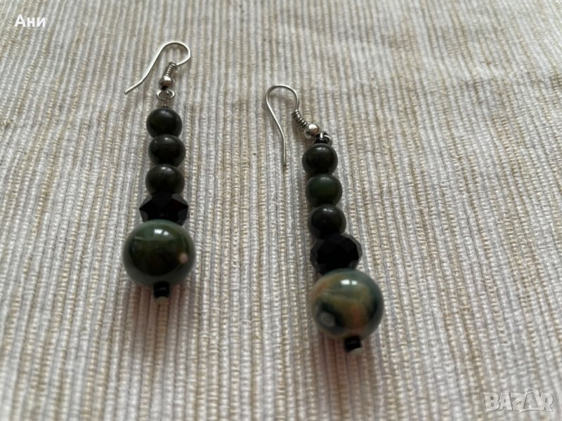 Зелени обеци , снимка 1