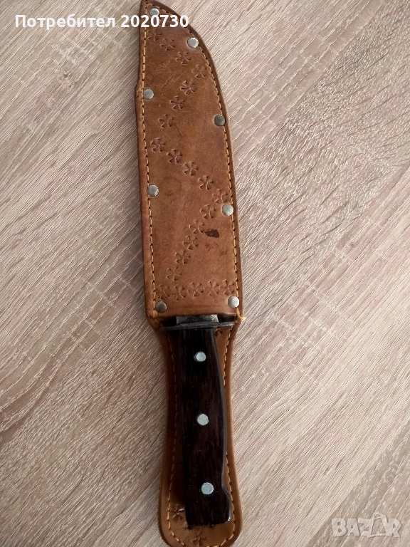 Колекционерски, стар, оригинален, австрийски нож с маркировка., снимка 1