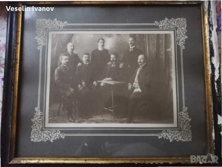 Стара картина със снимка, снимка 1