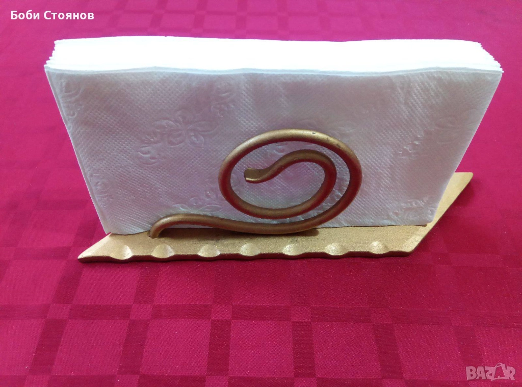 Салфетник от ковано желязо, снимка 1