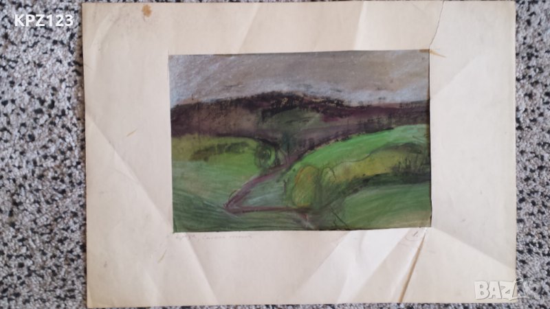 КАРТИНА ПЕЙЗАЖ смесена техника / МАРИЯ МЕЖДУРЕЧКА, снимка 1