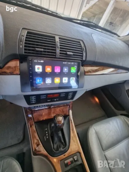 НОВ BMW DIN 8-Ядрен 3GB/32GB Android 12 Автомобилно радио Мултимедия BMW 5 E39 E53 X5 1995-2006 MP3 , снимка 1