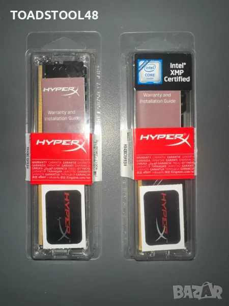 HyperX fury 2x4gb(8gb) 3000Mhz, снимка 1