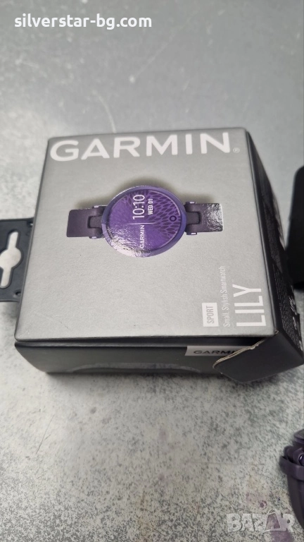 Нов смарт часовник garmin purple, снимка 1