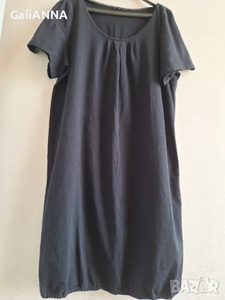 СТРАХОТНА ЧЕРНА РОКЛЯ 3XL, снимка 1