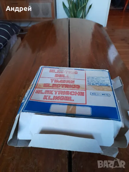 Стар електрически звънец #19, снимка 1