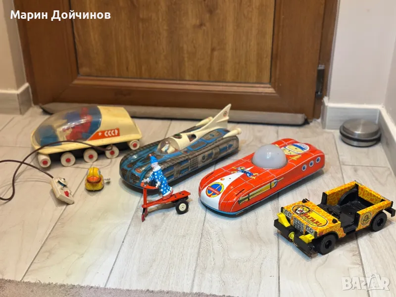 Стари ламаринени играчки, снимка 1