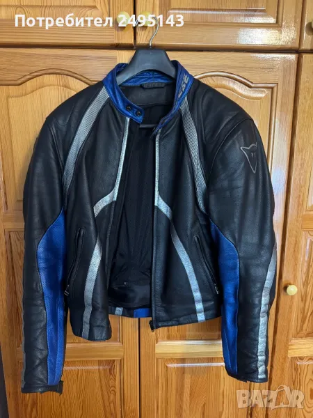 Кожено мото яке Dainese, снимка 1